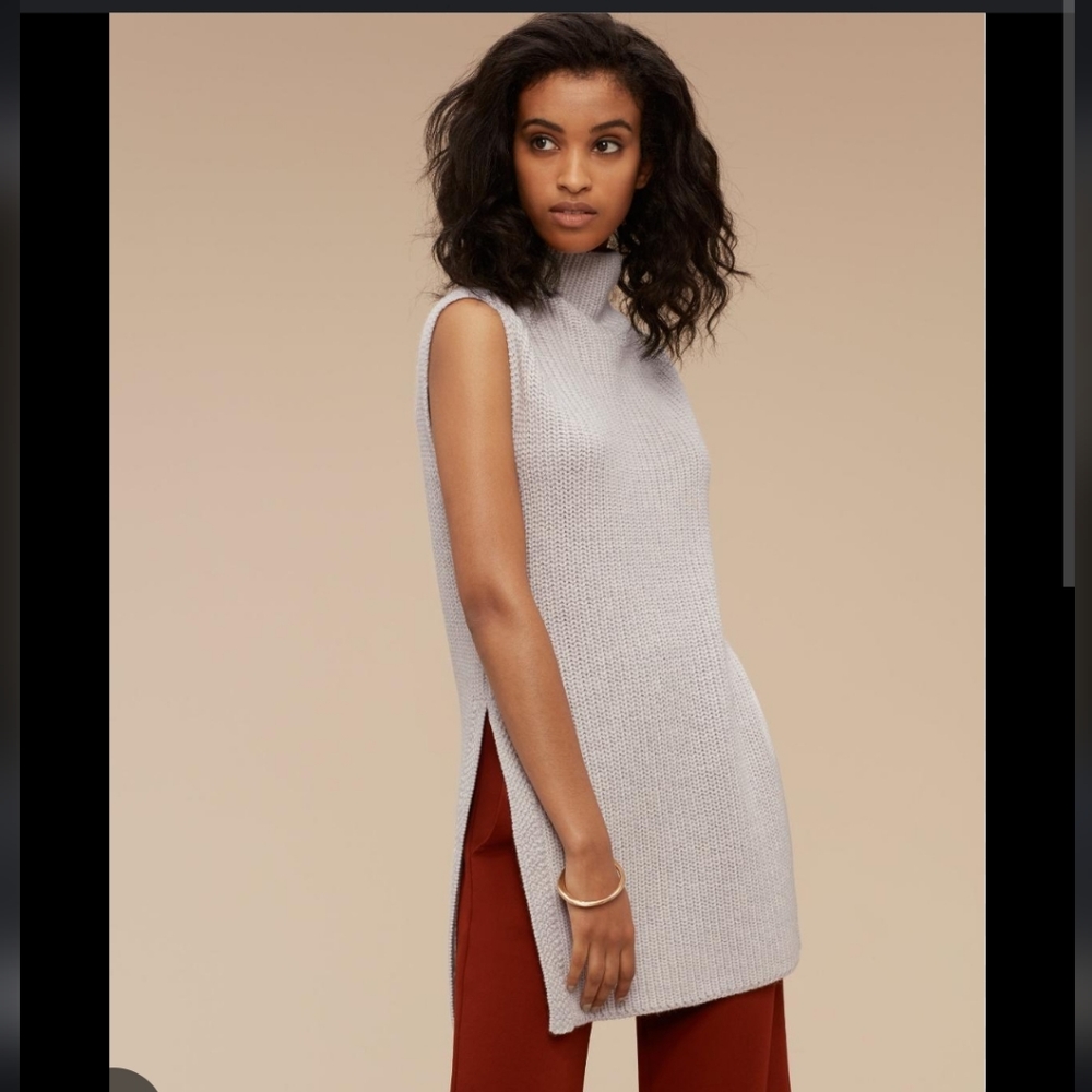 WILFRED Durandal Merino Wool Tunic Sweater Size XXS
